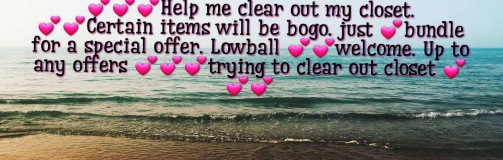 Closet clear out